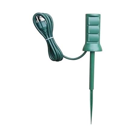 Kab Enterprise Outlet Strip, Grounded, 6 ft., Green SP-049
